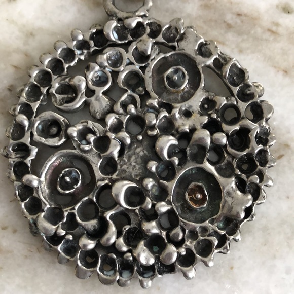 Robert Larin Brutalist Pendant-Signed - Picture 3 of 5